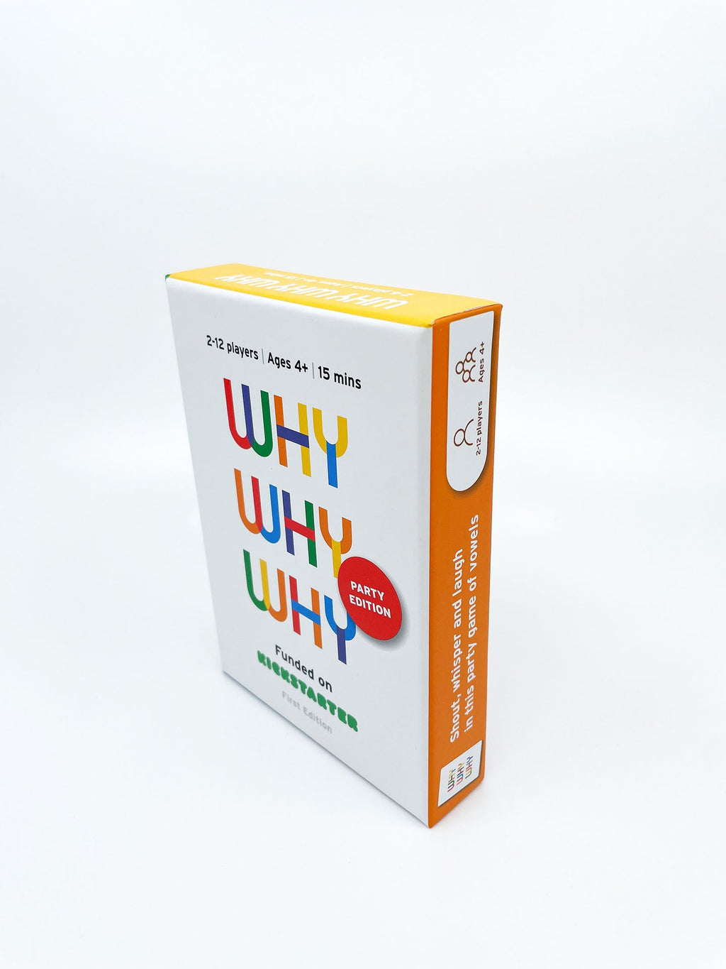 WHY WHY WHY Party Edition right angled product photo