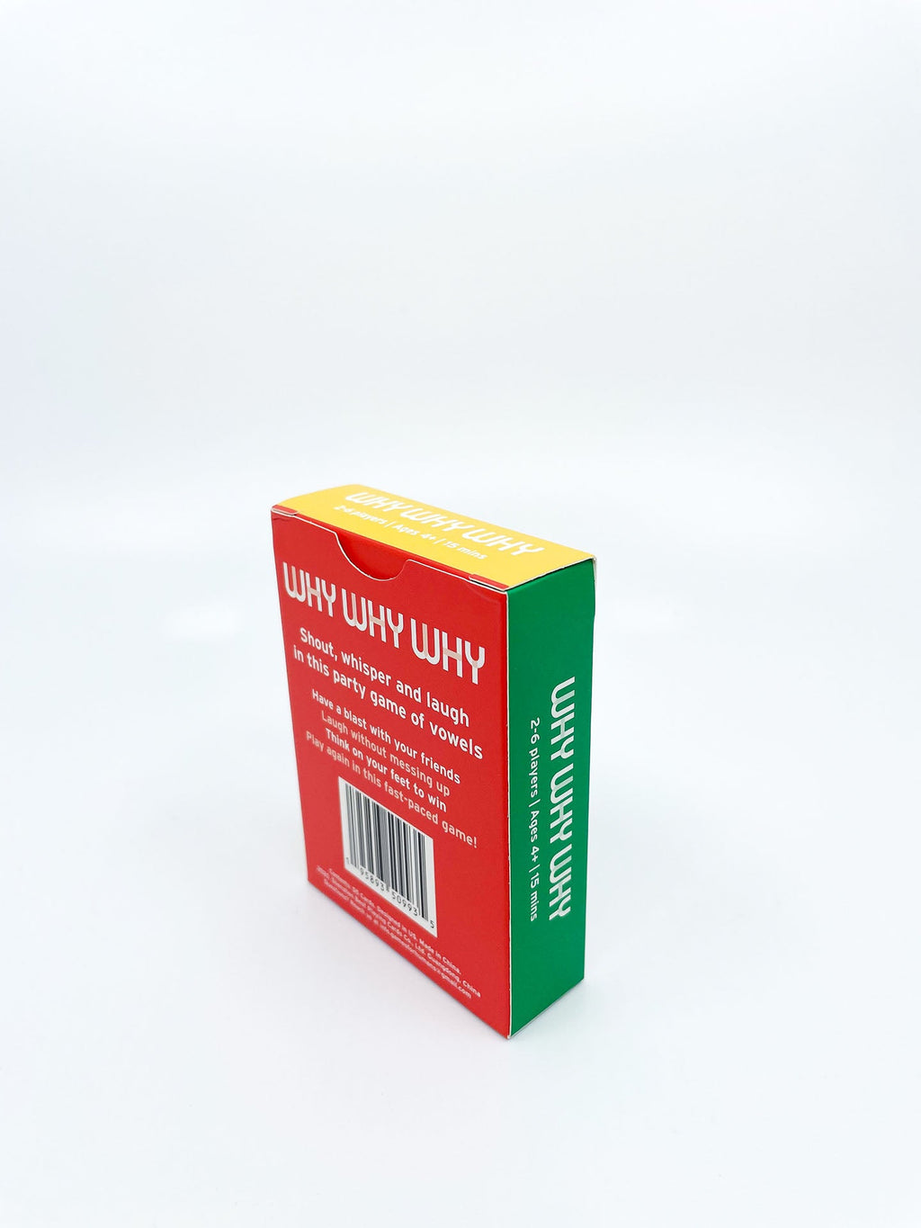 WHY WHY WHY Standard Edition back product photo